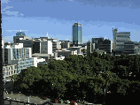 View north from Meikles Hotel Harare Zimbabwe