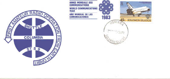 First ham radio Operation from Earth Orbit - STS9